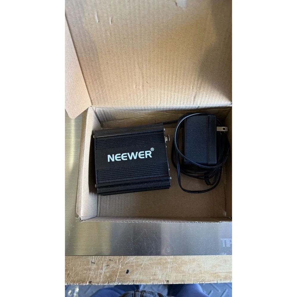 Neewer NW-100 48V Phantom Power Supply 1 Channel w/‎ Adapter